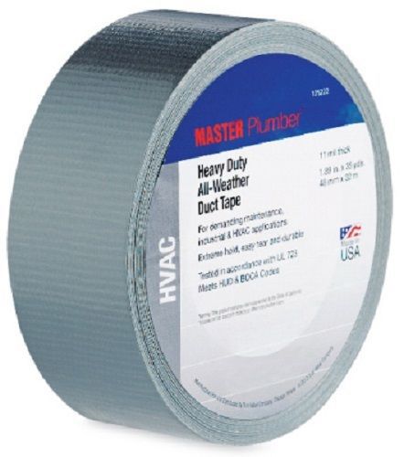 Berry 2 Pack, Master Plumber, 11 Mil, Silver, Contractor Grade, HVAC Duct Tape