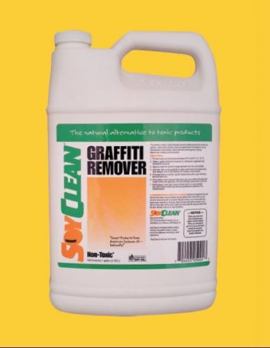 Soyclean graffiti remover and paint remover 1 gallon pail for sale