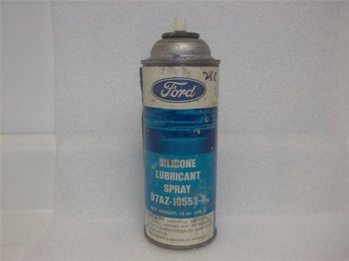 Ford#D7AZ-19553-A Silicone Lubricant Spray Can 15 oz.VTG.USA