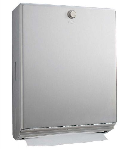 Bobrick B-2620 Stainless Steel Surface-Mounted Paper Towel Dispenser