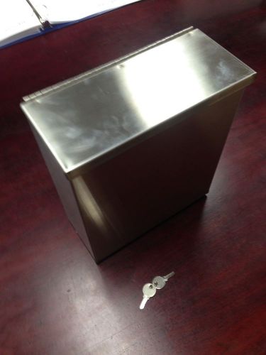 Brand New Stainless Sanitary Napkin Disposal Box
