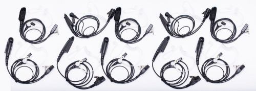 10 pcs acoustic ear tube surveillance kit for motorola mtx9250 mtx8250 mtx960 for sale