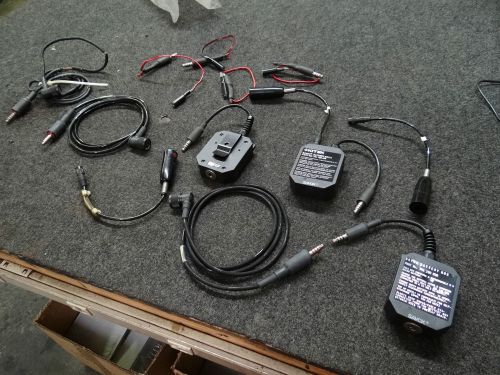 Lot of 3 Kitek Savox 200 Battery Box II w/ Cables