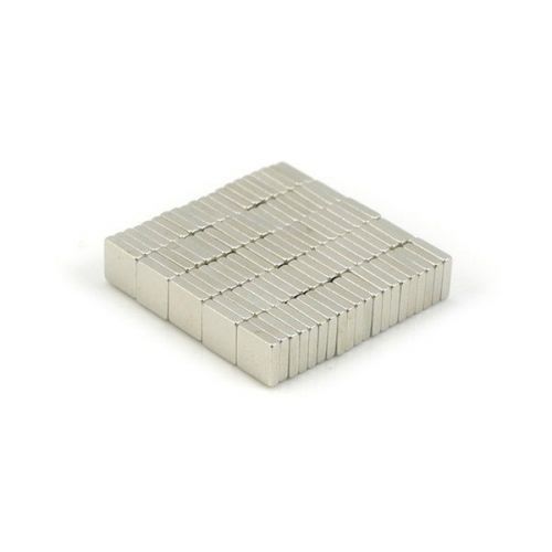 100pcs 7/32&#034; x 7/32&#034; x 1/32&#034; Blocks 6x6x1mm Neodymium Magnets Fridge Craft N35