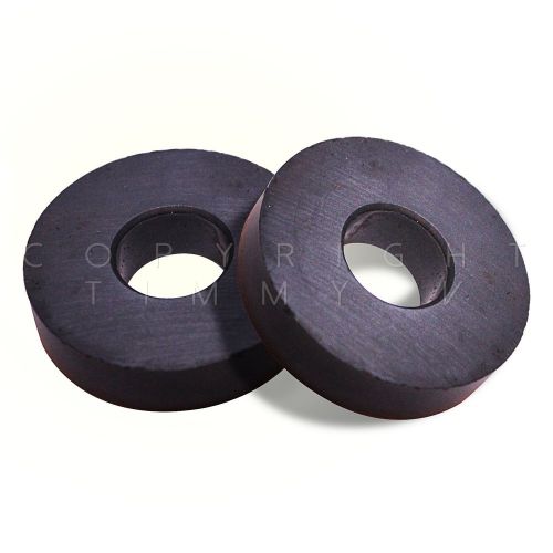 2 Pack Industrial 2.5&#034; Super Strong Round Magnets