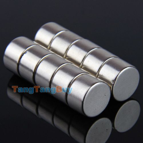 10 x super strong magnet round disc cylinder 16 x 10 mm rare earth neodymium n35 for sale