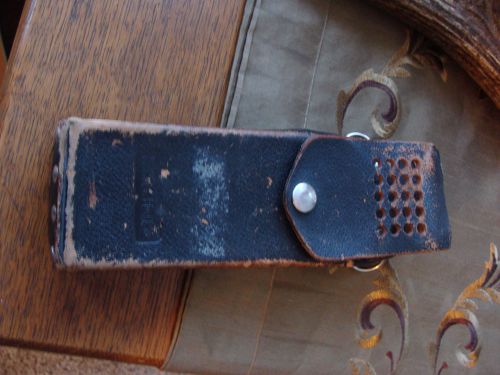 King leather radio holster motorola kenwood uniden midland thales for sale