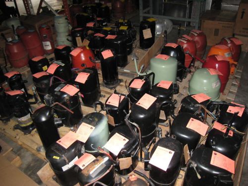 Central air and heat ac compressors-trane,copeland,bristol,geothermal used new for sale