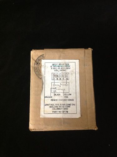 NEW IN BOX MIDLAND ROSS CORP. # 15F37  RELAY