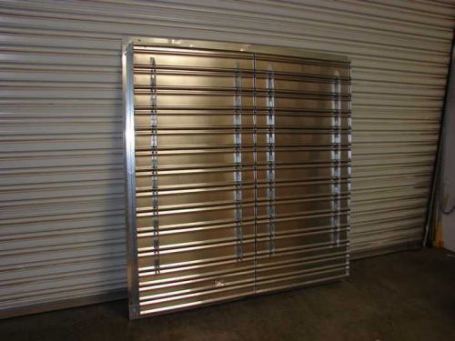 Wall shutter 54.5&#034; dayton 3c115 gravity operated for sale