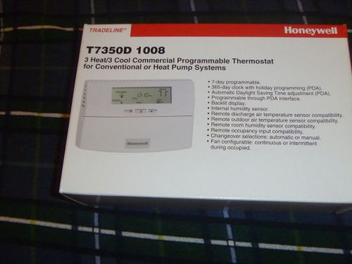 HONEYWELL TRADELINE T7350D 1008 COMMERCIAL THERMOSTAT (BRAND NEW)