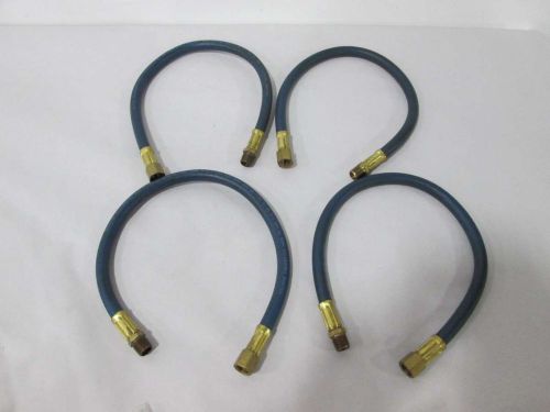LOT 4 NEW COILHOSE 18IN LENGTH 1/4IN ID 1/4IN NPT PNEUMATIC HOSE D371323