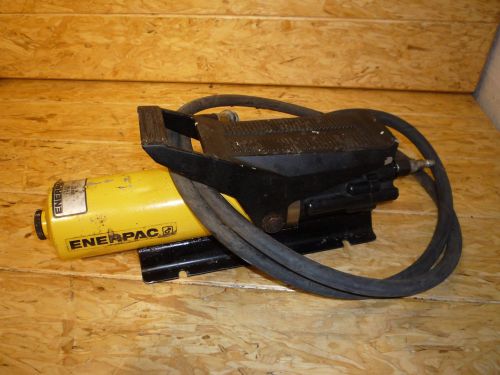 Enerpac pa-133 hydraulic pump air operated foot 6&#039; hose - free shipping for sale