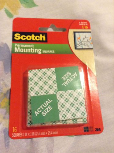 Scotch Mounting Squares, Brand New