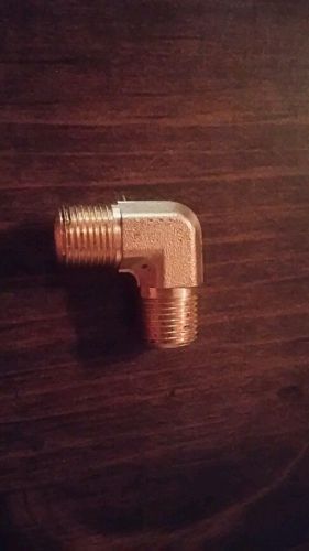 1/4&#034; male brass water gas air fuel elbow fitting, air suspensions (kit of 2 pcs) for sale