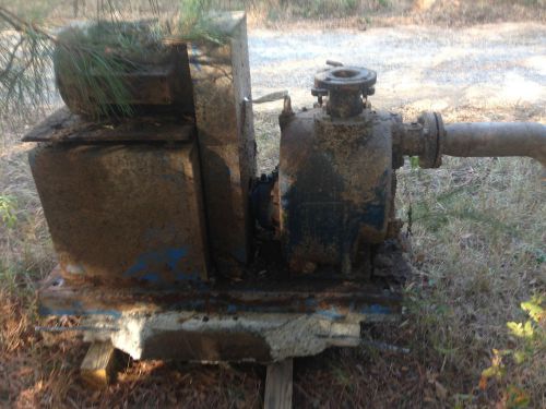 GORMAN RUPP T3 3X3  SELF-PRIMING CENTRIFUGAL PUMP, T SERIES with motor