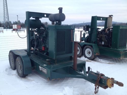 2011 Cornell 6&#039;&#039; Water Pump ONLY 985 h John Deere Diesel Trailer Mounted Pioneer