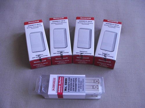 Nib honeywell ademco 5816 wireless transmitter/w 5899 magnetic@@ for sale