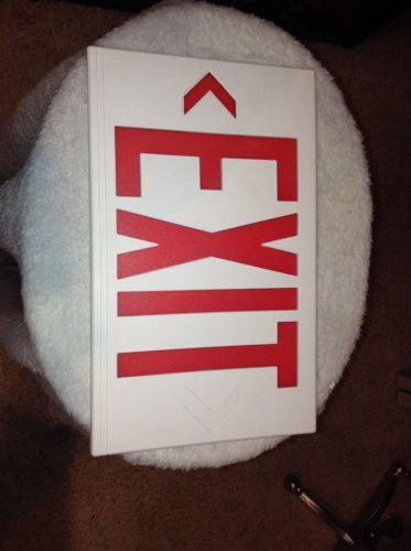EXIT SIGN COVER Brand New ,cave Man ,replace ...  12 X 7 1/2