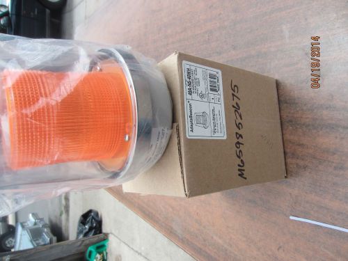 AMBER SAFETY LIGHT 49A-N5-40WH, ADAPTRA BEACON