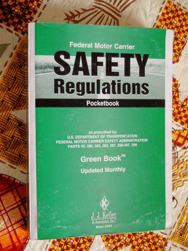 JJ Keller Federal Motor Carriers Safety Regulations Pocket Guide Book 2013