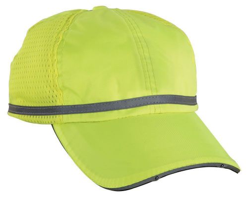 GloWear 8940 safty protection Power Cap, Lime-Blank