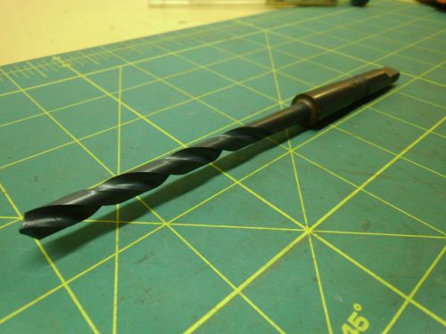 #1 morse taper shank drill 17/64  6-1/4 oal # 2331a for sale