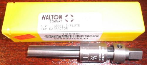 Bnib walton tap extractor 1/2  inch 12mm 3 flute for sale