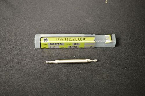 Osg 5827500 square end mill / cobalt / 2 flute / double end for sale