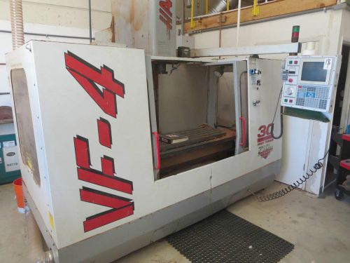 Haas vf-4 vertical machining center for sale