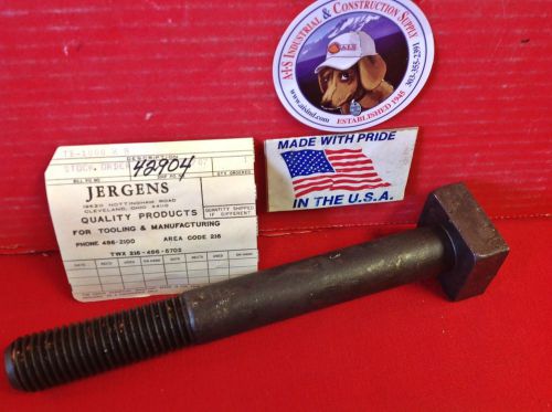 NOS Jergens 42904 Black Oxide T Bolt 1-8 x 8-11/16&#034;  Lot of 1 USA MADE