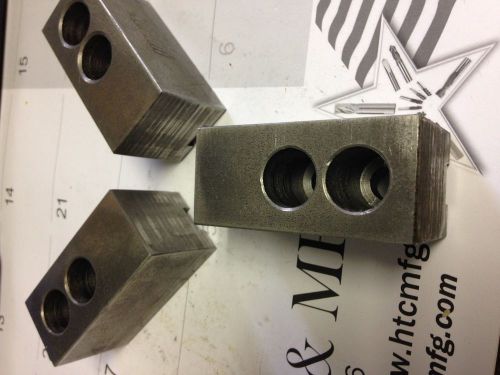 6&#034; STEEL FLAT SOFT MACHINEABLE CHUCK JAWS KT6