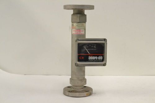 Brooks 3609ec2a1m1a 3604&amp;09 hi pressure thru-flow indicator 4300 kg/hr b313449 for sale