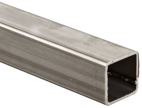 (2) 304 stainless steel square tube 2&#034; x 2&#034; x 1/8&#034; - 8&#034; length (2 pieces) for sale