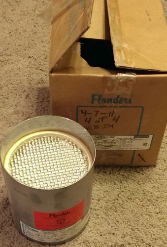 New flanders nuclear grade type b hepa filter b-007-d-43-r0-nu-00-23-z04182b for sale