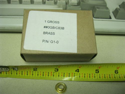 GROMMETS, BRASS #0 B/C83B P/N G1/0