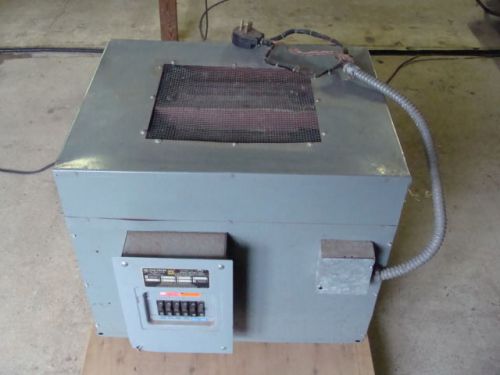 Step up boost transformer to run 480 volt mill or lathe on 240 volts for sale