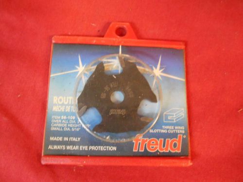Freud Router bit 56-109 Three wing slotting cutter 2&#034; NEW