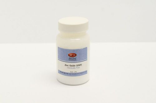 Zinc Oxide USP 99.9% Pure 2oz / 57 grams bottle