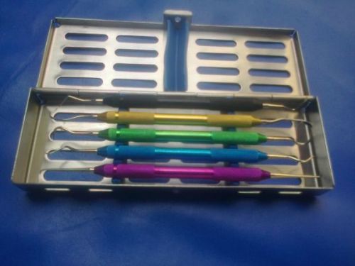 Dental Scaler Aluminium color with cassette