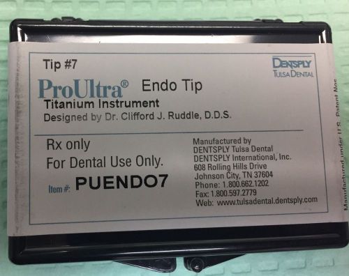 Dentsply ProUltra endodontic ultrasonic tip #7, PUENDO7