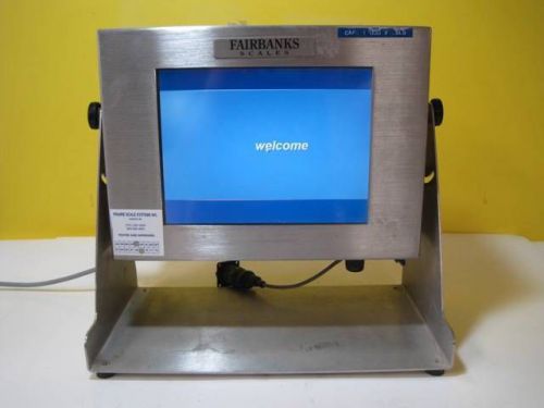 Fairbanks Weighing Indicator FB3000-2 II Instrument Scale with Windows XP used