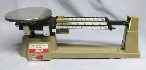 Ohaus Vintage Triple Beam Balance Scale - 2610g (5lb 2oz) Capacity