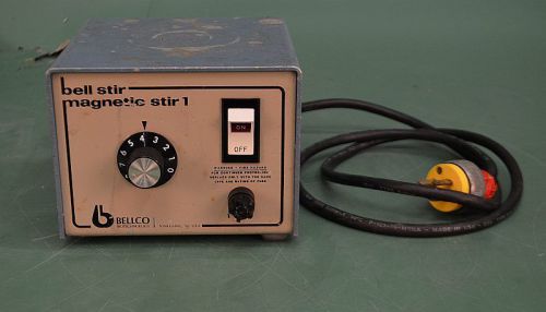 Bellco Bell Stir 1 Magnetic Stirrer 7760-06000- For Parts/ Not Working 12A 110V