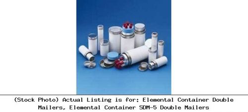 Elemental container double mailers, elemental container sdm-5 double mailers for sale