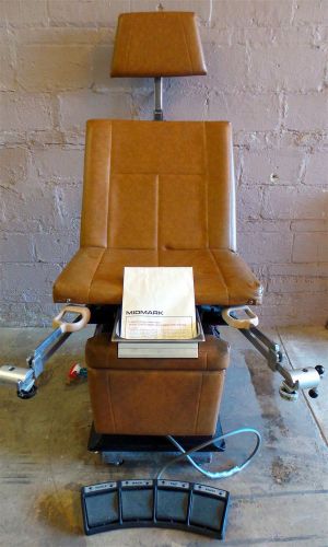 Ritter Midmark 111 Medical Power Procedure Chair Table W/ Foot Control Trend IV