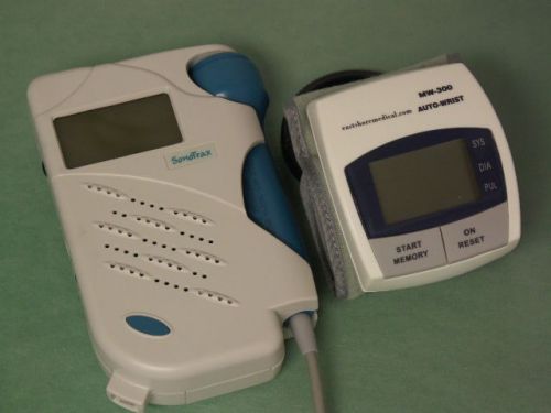 Sonotrax basic  fetal  heart doppler 3mhz w/bonus digital blood pressure monitor for sale