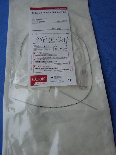 1-COOK Kidney Internal Splint Set 4.0Fr REF:G14968,