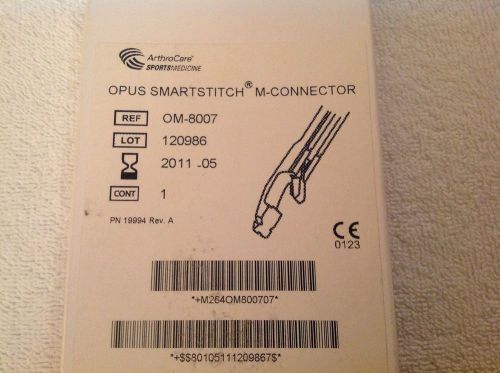 Lot of ArthroCare Opus Smartstitch M-Connector