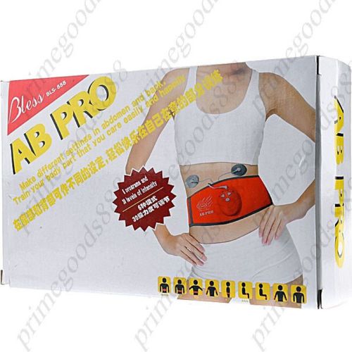 Electronic Body Building Waist Vibratory Fitness Belt Massage Belt Massager